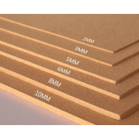 Manufacture 8mm Thick Cork Sheet Low Price Decoration Board